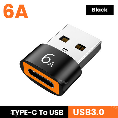 6A USB 3.0 la tip C OTG Adaptor USB C mamă la USB masculin Convertor Adaptator pentru Iphone 13 Xiaomi Samsung S22 MacBook Oneplus