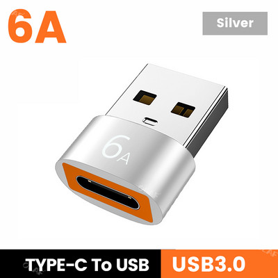 6A USB 3.0 la tip C OTG Adaptor USB C mamă la USB masculin Convertor Adaptator pentru Iphone 13 Xiaomi Samsung S22 MacBook Oneplus