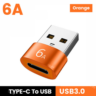 6A USB 3.0 la tip C OTG Adaptor USB C mamă la USB masculin Convertor Adaptator pentru Iphone 13 Xiaomi Samsung S22 MacBook Oneplus