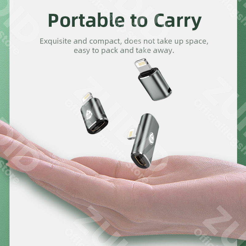PD20W USB Type-C gyorstöltő adapter iPhone 13 12 11 USB C aljzathoz 8 tűs apa átalakító adapterhez OTG adatszinkronizáló csatlakozó