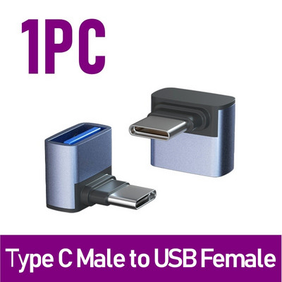 Accesorii adaptor de telefon USB C din metal, unități micro flash de tip Otg, Splitter de încărcare USB, Adaptoare de sex masculin și feminin pentru Xiaomi Samsung