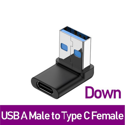 Accesorii adaptor de telefon USB C din metal, unități micro flash de tip Otg, Splitter de încărcare USB, Adaptoare de sex masculin și feminin pentru Xiaomi Samsung