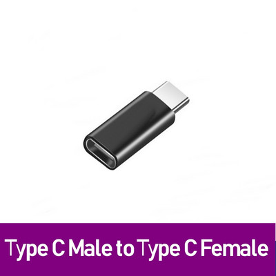 Accesorii adaptor de telefon USB C din metal, unități micro flash de tip Otg, Splitter de încărcare USB, Adaptoare de sex masculin și feminin pentru Xiaomi Samsung