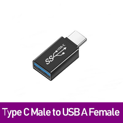 Accesorii adaptor de telefon USB C din metal, unități micro flash de tip Otg, Splitter de încărcare USB, Adaptoare de sex masculin și feminin pentru Xiaomi Samsung