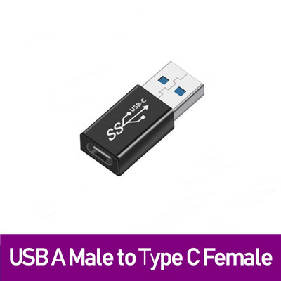 Accesorii adaptor de telefon USB C din metal, unități micro flash de tip Otg, Splitter de încărcare USB, Adaptoare de sex masculin și feminin pentru Xiaomi Samsung