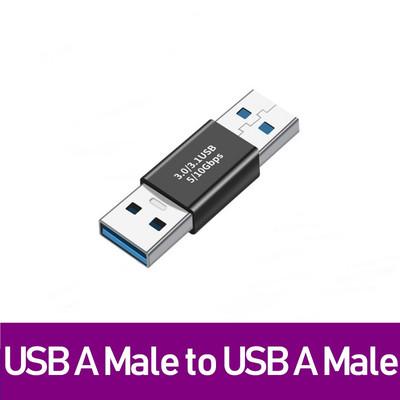 Accesorii adaptor de telefon USB C din metal, unități micro flash de tip Otg, Splitter de încărcare USB, Adaptoare de sex masculin și feminin pentru Xiaomi Samsung