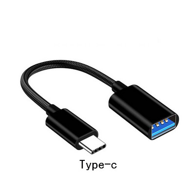 Cablu adaptor 2 în 1 tip C OTG pentru Samsung S10 S10 Xiaomi Mi 9 Android MacBook Mouse Gamepad Tablet PC Cablu USB OTG tip C