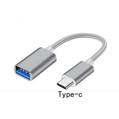 Cablu adaptor 2 în 1 tip C OTG pentru Samsung S10 S10 Xiaomi Mi 9 Android MacBook Mouse Gamepad Tablet PC Cablu USB OTG tip C
