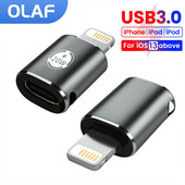20W OTG USB tip C la conector adaptor Lightning Încărcare rapidă pentru iPhone 14 13 12 Pro iPad USB C Femeie la IOS Mascul Convertor