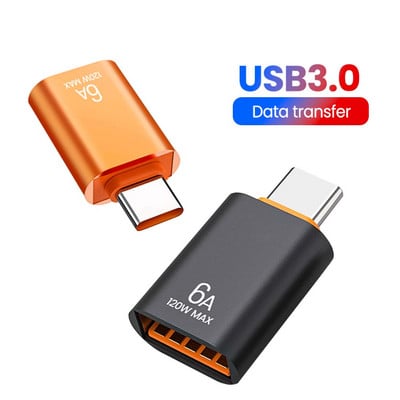 Muticolor USB 3.0 į C tipo adapterį OTG į USB C USB-A į mikro USB Type-C moterišką jungtį, skirtą Samsung Xiaomi POCO adapteriams