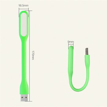 Φορητή λάμπα ανάγνωσης USB 5V LED Μίνι Φωτιστικό βιβλίου Πτυσσόμενα Φώτα Νυχτερινής Κατασκήνωσης Επιτραπέζια φωτιστικά για φορητό υπολογιστή Power Bank για φορητό υπολογιστή