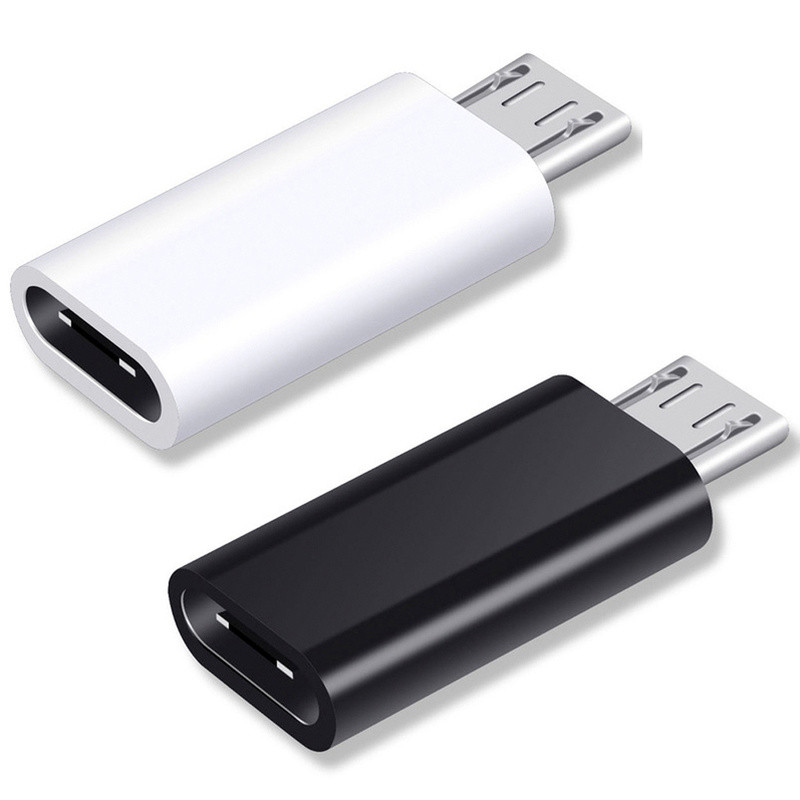 Micro USB apa-C típusú anya adapter USB-C töltő átalakító csatlakozó a Xiaomi Huawei Redmi Android adapterhez