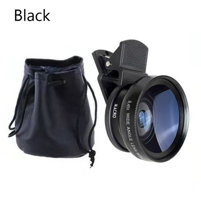 Mobitel Fish Eye Lens 0.45X Super širokokutni objektiv & 12.5X Macro HD objektiv kamere Univerzalni iPhone 13 12 11 Android telefon