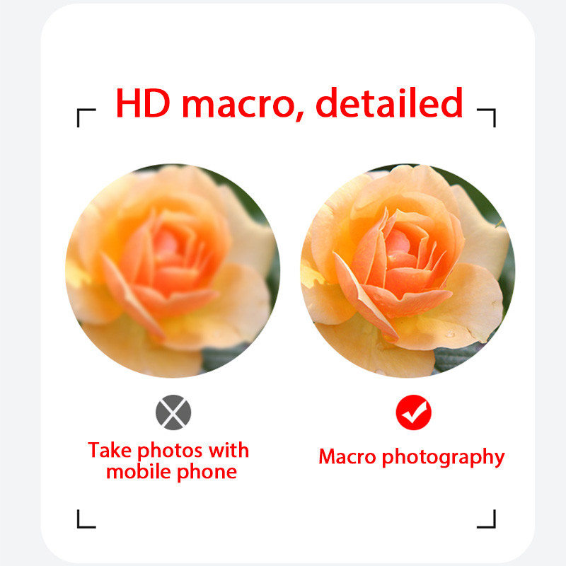Mobiltelefon halszem objektív 0,45X szuper széles látószögű lencse és 12,5X makró HD kamera lencse Univerzális iPhone 13 12 11 Android telefon