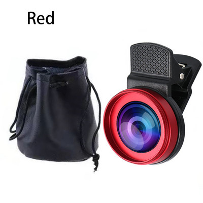 2 funkcije objektiva mobilnog telefona 0,45X širokokutni objektiv i 12,5X makro HD objektiv fotoaparata univerzalni za iPhone Android telefon