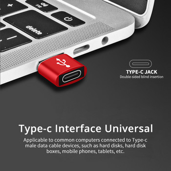 Προσαρμογέας USB Type C USB 3.0 Type A Male σε USB 3.1 Type C Female Converter USB C Charging Data Transfer Adapter για iPhone 12 Pro