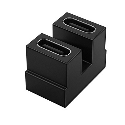 90 laipsnių USB C keitiklis „Thunderbolt Type C“ adapteris.