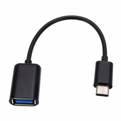 1 buc. Cablu adaptor tip C OTG de înaltă calitate USB 3.1 Tip C Mascul A Femeie Adaptor cablu de date OTG Cablu de date de 16,5 cm pentru mobil