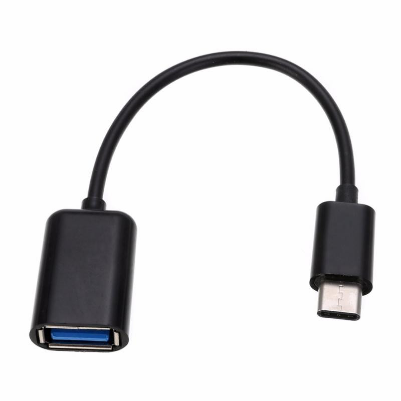 1db kiváló minőségű C típusú OTG adapterkábel USB 3.1 típusú C dugas A csatlakozó OTG adatkábel adapter 16,5 cm-es adatkábel mobilhoz