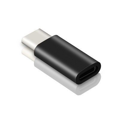 Adapteris iPhone prie C tipo adapterio 8 kontaktų prie USB c skirstytuvo iPhone Huawei P20 Pro Samsung Typec įkroviklio adapterio lizdas