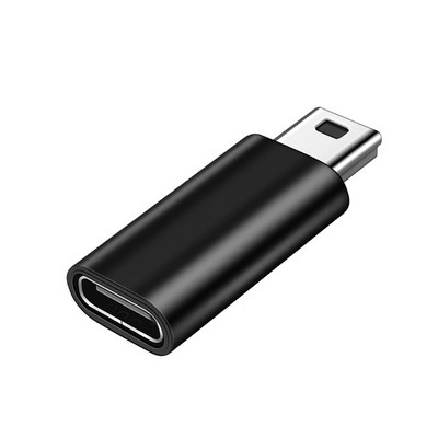 Adaptor mini USB la tip C 5 pini mascul Mini USB la femela Conector de transfer de date USB tip C pentru camera GoPro MP3 PC Conventer