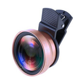 Telefon mobil Universal 49 mm UV Super unghi larg și obiectiv macro Din aliaj de aluminiu Lentilă pentru telefon mobil din sticlă optică