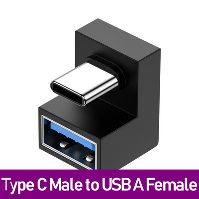 Adaptor USB 3.0 tip C A mamă la tip C conector femelă Convertor OTG tip c USB pentru transfer de date de încărcare Adaptator Usb tip C