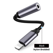 Adaptor cablu AUX Lightning la jack 3 5 MM pentru iPhone 12 13 14 Pro Adaptor Conector căști Splitter audio accesorii pentru iPhone