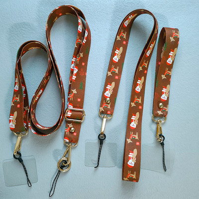 Cadouri de Crăciun Rochie de Crăciun Snur pentru Telefon Husă Crossbody Brățară Bandă pentru gât