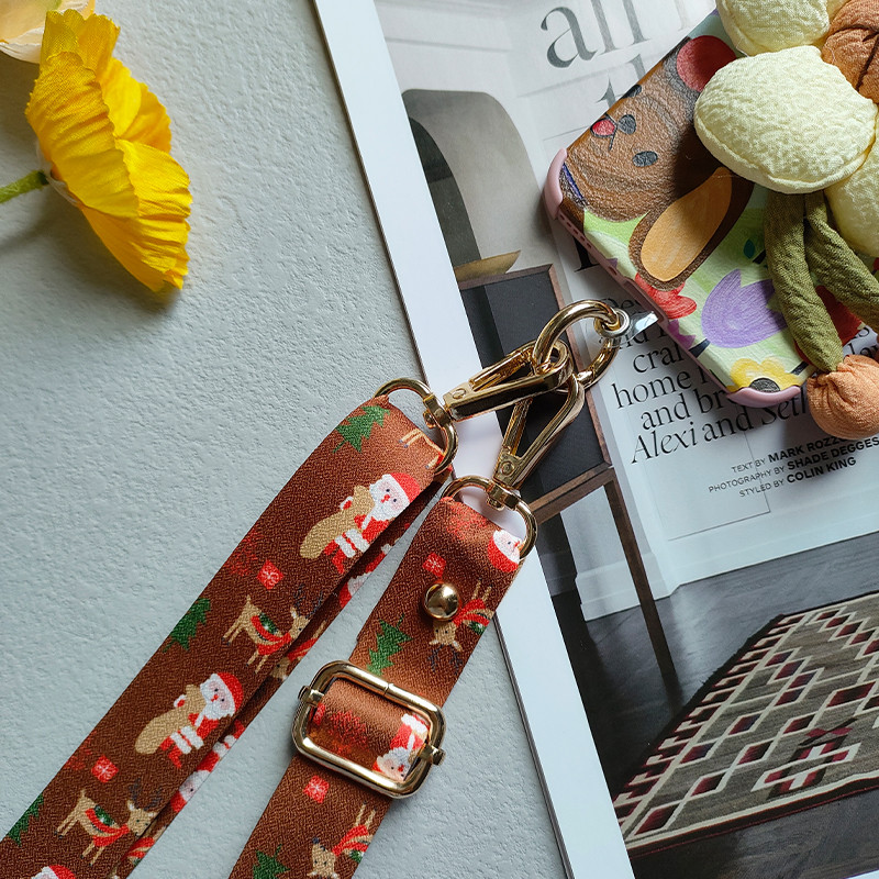 Karácsonyi Ajándékok Karácsonyi Öltöztetős Telefon Kanyar Kereszttest tok Karkötő Nyakpánt