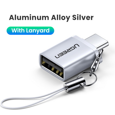 Ugreen Adaptor USB C la USB Cablu OTG Cablu USB tip C mascul la USB 3.0 2.0 Adaptor cablu femela pentru MacBook Pro Adaptor Samsung tip C
