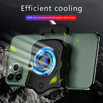 Βάση καλοριφέρ κινητού τηλεφώνου Cooling Pad Gamepad Cooler για PUBG Mobile Pendingin Βάση ανεμιστήρα ακουστικών Ανεμιστήρας gaming τηλεφώνου