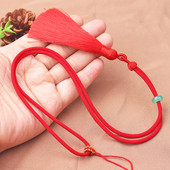 Snur stil simplu snur negru colier norocos bricolaj pentru pandantiv reglabil pentru bărbați femei Accesorii de bijuterii cu ciucuri personalizate