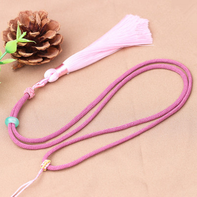 Snur stil simplu snur negru colier norocos bricolaj pentru pandantiv reglabil pentru bărbați femei Accesorii de bijuterii cu ciucuri personalizate