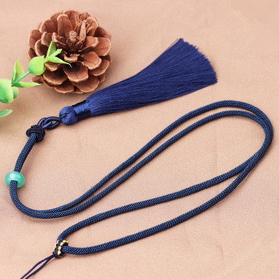 Snur stil simplu snur negru colier norocos bricolaj pentru pandantiv reglabil pentru bărbați femei Accesorii de bijuterii cu ciucuri personalizate