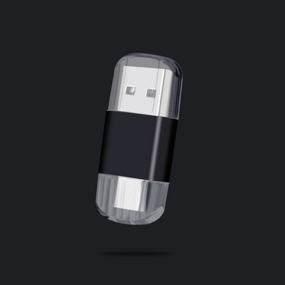 Cititor de carduri USB 2.0 tip C Cititor de carduri SD TF MicroSD Adaptor OTG tip C pentru telefon Huawei Xiaomi Android PC