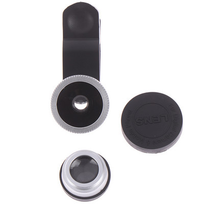 3 în 1 unghi larg pentru telefon mobil lentilă pentru cameră Lentile macro ochi de pește pentru Iphone 11 12 13 Pro Max Xiaomi obiectiv universal pentru telefonul ochi de pește