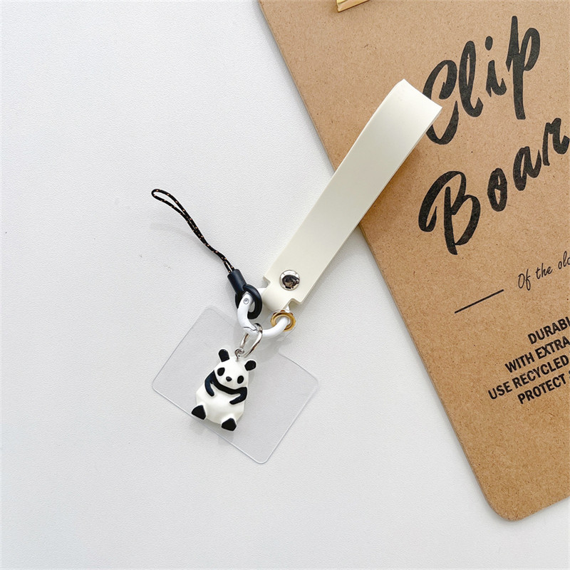 Aranyos 3D rajzfilm egyszarvú függő telefon karkötő akril kulcstartó iPhone 14 Pro Bunny Animal elveszés elleni lánc függő ékszerhez