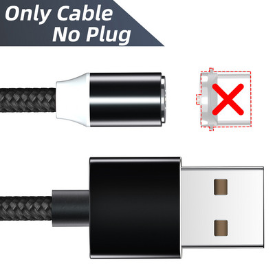 5 bucăți vârfuri magnetice adaptor cablu de încărcare piese de schimb pentru telefon mobil ușor de utilizat, durabil, convertizor de rotație de 360 de grade
