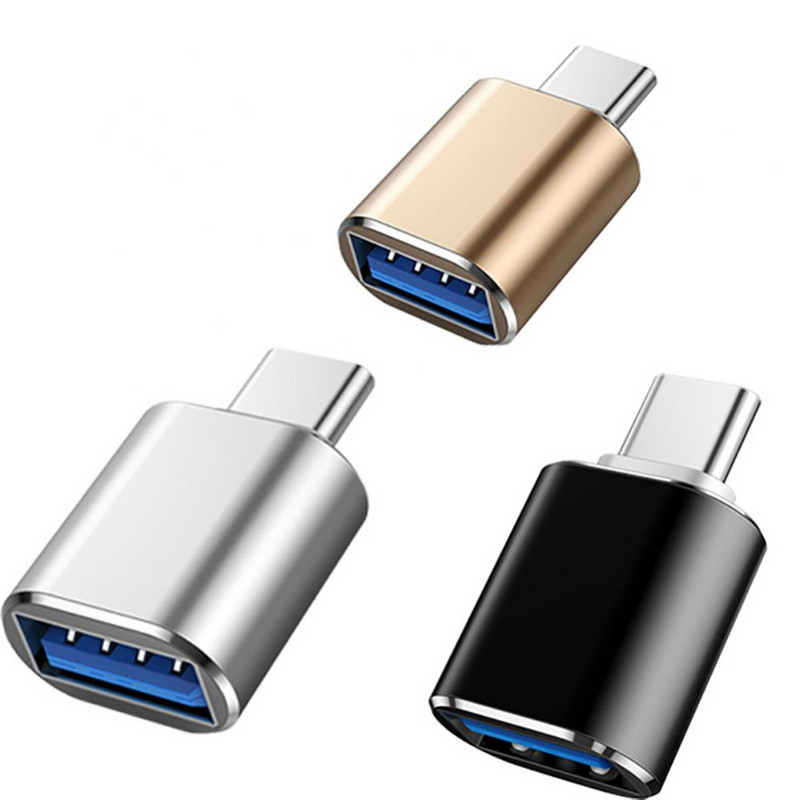 RYRA OTG C típusú adapter USB 3.0 csatlakozóhoz adatkábel dugasz és anya átalakító USB C adapterek MacBookhoz Samsung Ultra Note