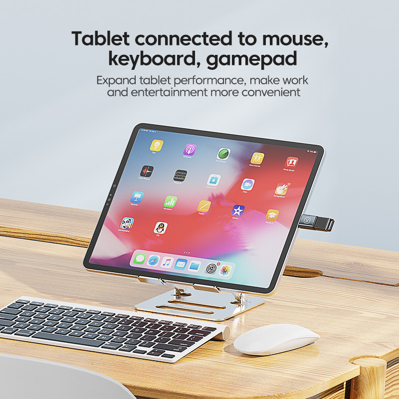 KUULAA USB 3.0 Type-C OTG Adapter Type C USB C dugó-USB anya konverter Macbook Xiaomi Samsung S20 USBC OTG csatlakozóhoz