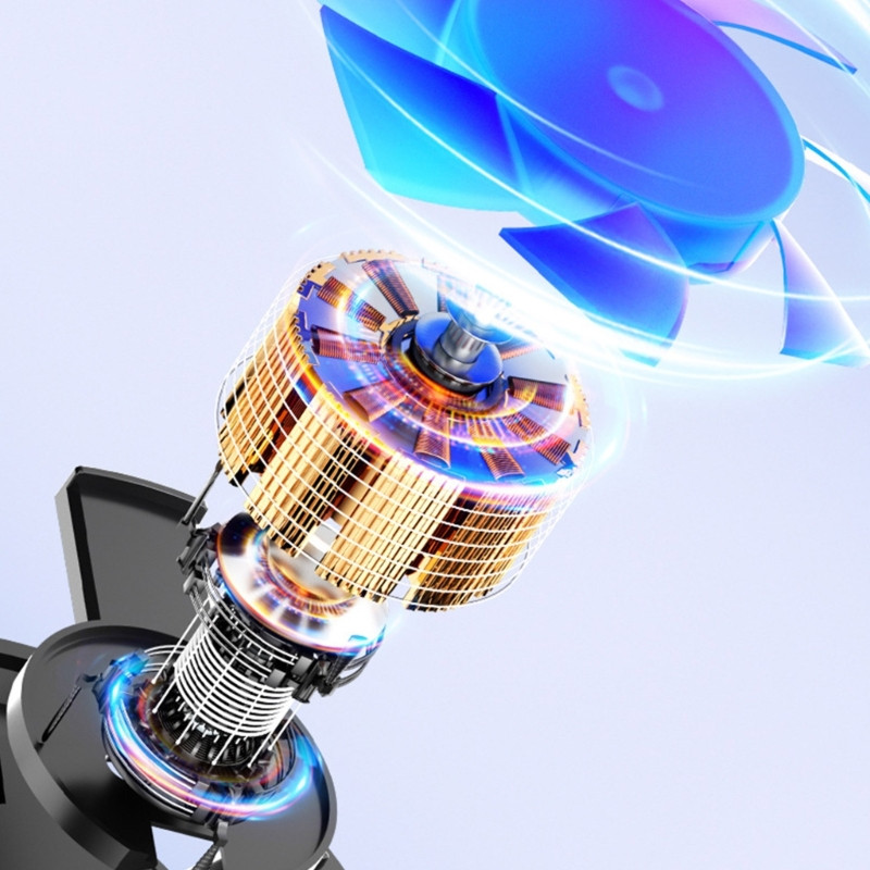 Vezeték nélküli telefon hűtőventilátor, mágneses mobiltelefon hűtő, hordozható játék félvezető hűtés K1KF