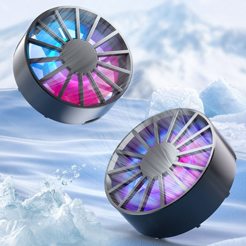 Vezeték nélküli telefon hűtőventilátor, mágneses mobiltelefon hűtő, hordozható játék félvezető hűtés K1KF