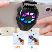 Pentru PUBG Cooler pentru telefon mobil Ventilator de răcire Suport pentru gamepad Suport ventilator Radiator pentru IPhone Huawei Xiaomi Tabletă Încărcare USB