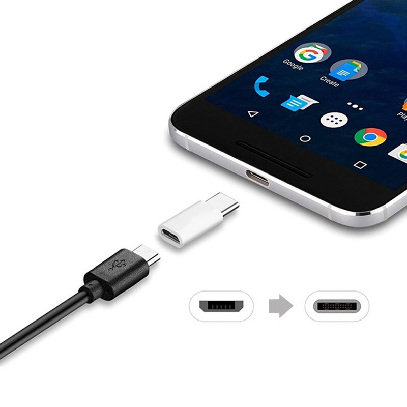 Micro USB anya-C típusú apa adapter Xiaomi Mi 8 Redmi Note 7 Huawei P20 P30 Lite Oneplus 6 Samsung Galaxy A7 S8 Plus S9 készülékhez