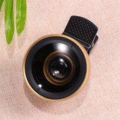Lentila 2 în 1 pentru telefon mobil 0,45x cu unghi larg Macro HD lentilă pentru cameră pentru iPhone 12 11 8 7 6 XS Huawei Xiaomi Samsung
