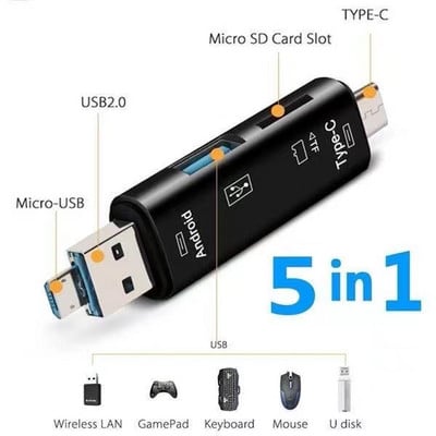Micro SD kártyaolvasó USB 3.0 kártyaolvasó 2.0 USB Micro SD adapterhez Flash meghajtó Intelligens memóriakártya olvasó SD kártyaolvasó