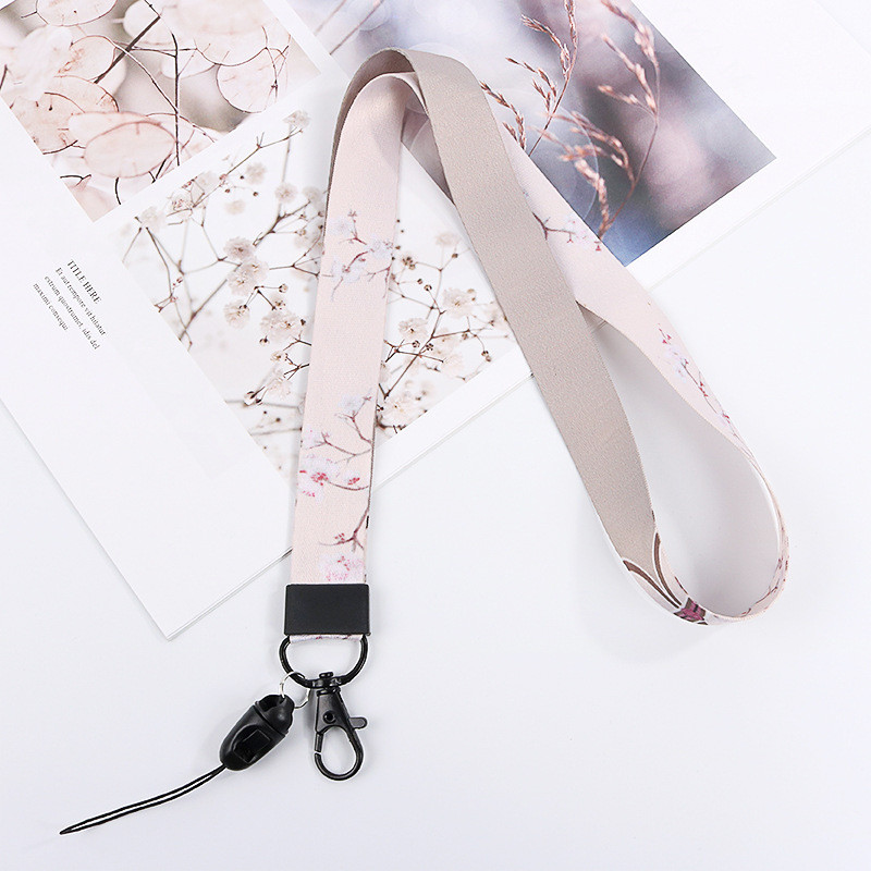 Kínai stílusú virág Zsinórok kulcsokhoz mobiltelefon szíjak Személyi igazolvány Edzőterem Mobiltelefon szíjak USB jelvénytartó Barkács Lariat Hangkötél