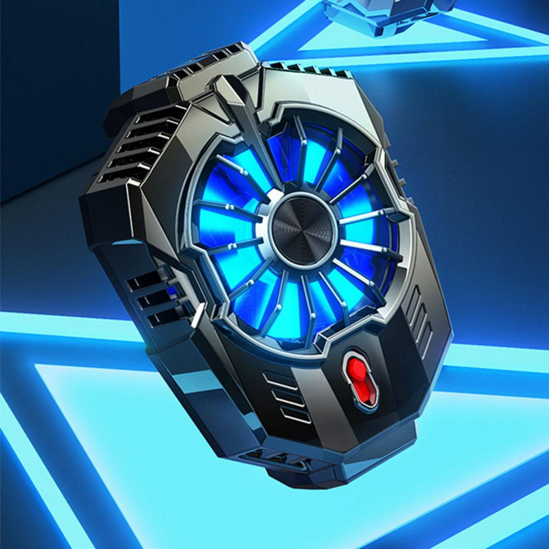 C típusú interfész Hasznos játékhűtő rendszer Gyors hűtőventilátor 5V/2A telefonhűtő Egyszerű telepítés Telefontartozékok