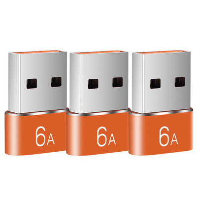 6A Adaptor de încărcare rapidă USB la tip C OTG Adaptor USB mascul la tip C femelă pentru MacBook Samsung Xiaomi Conector convertizor de date
